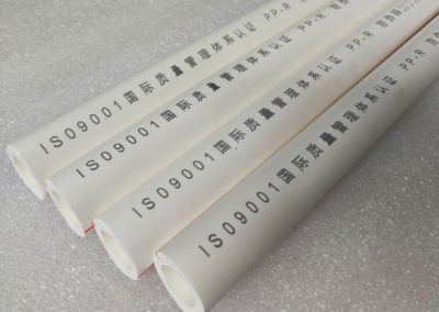 Tianhe UV Fly Laser Marking Machine Pipe Printing Application