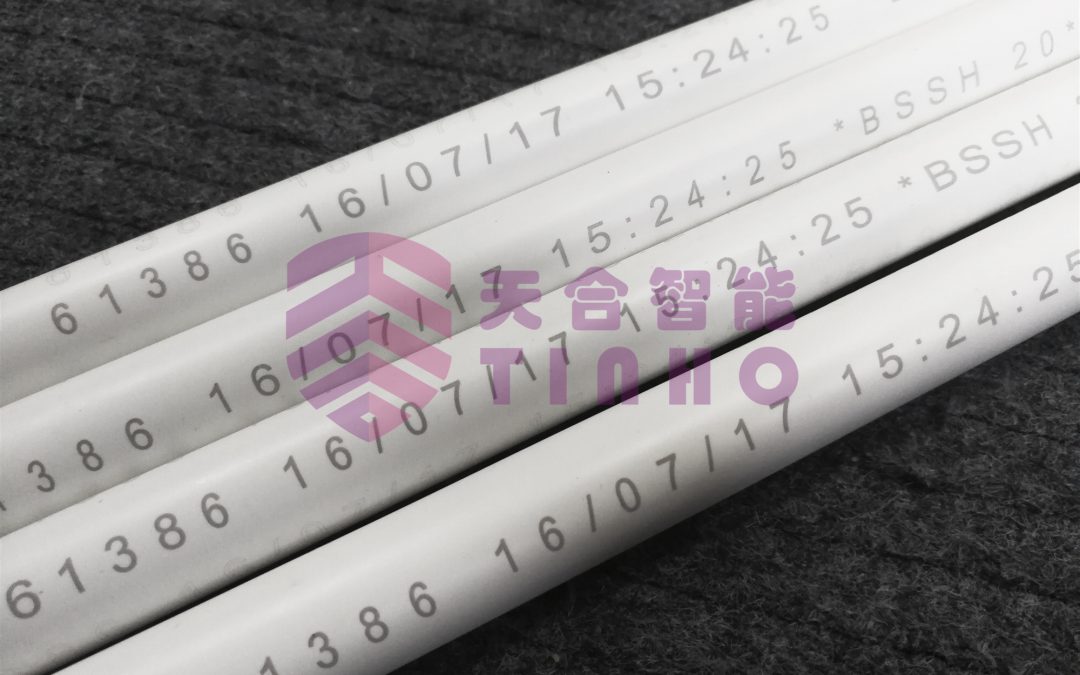 Application of ultraviolet laser marking machine on pvc pipe