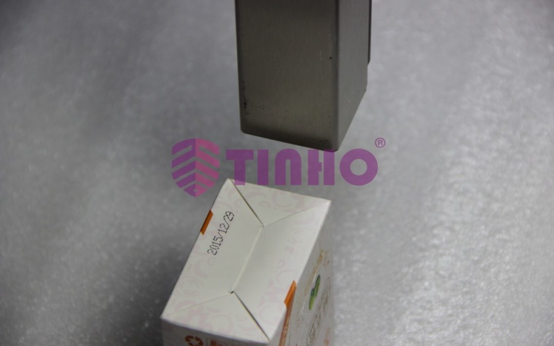 Which inkjet printer is used for the date of beverage and fruit drink packaging