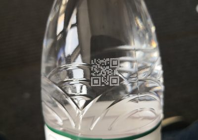 CO2 laser printer QR code