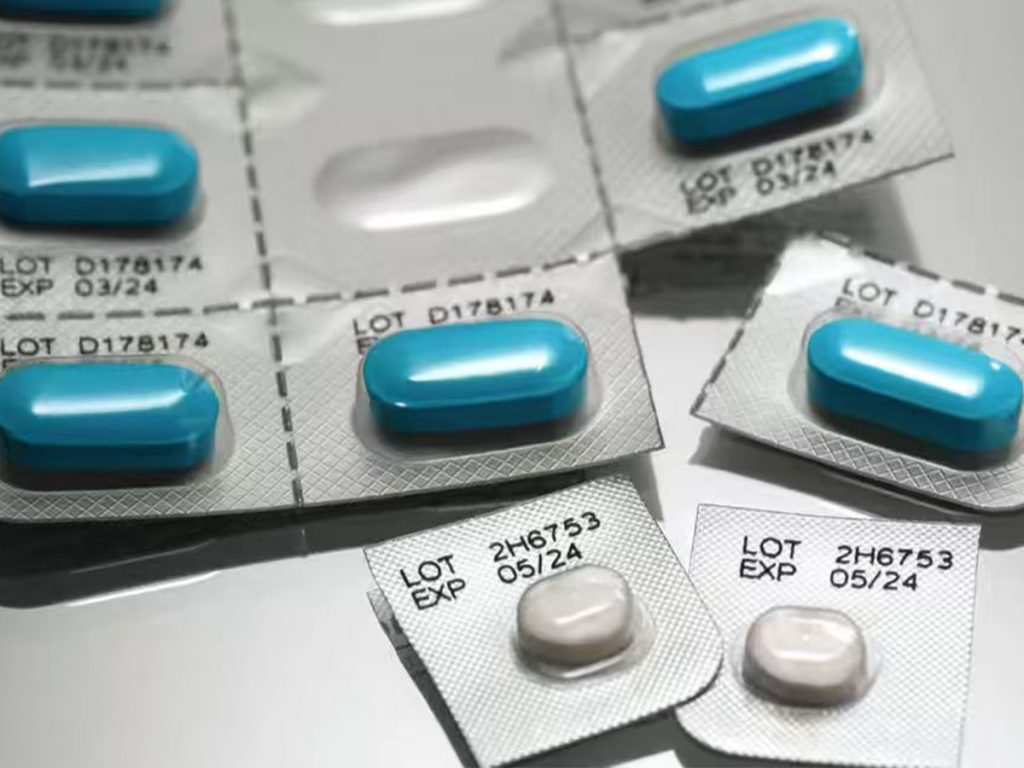 fiber laser marking machine on medicine packaging