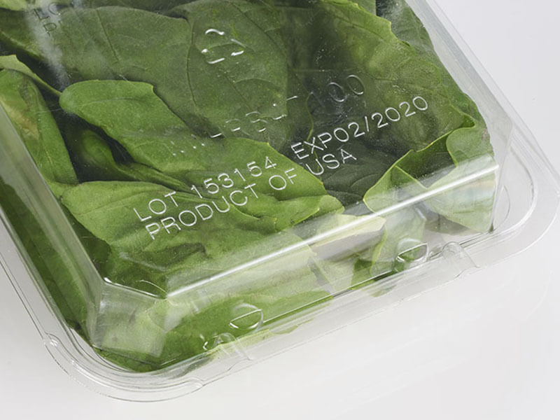 Food Plastic packaging marking