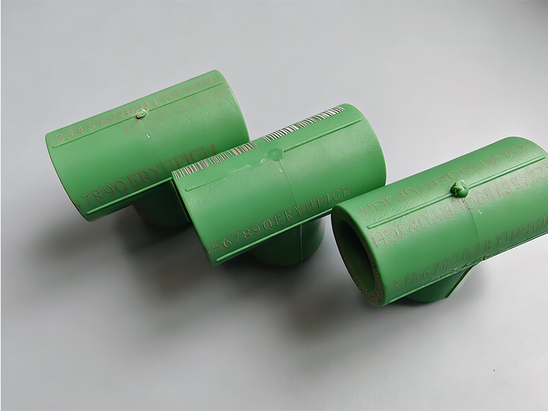 ppr pipe uv laser marking sample