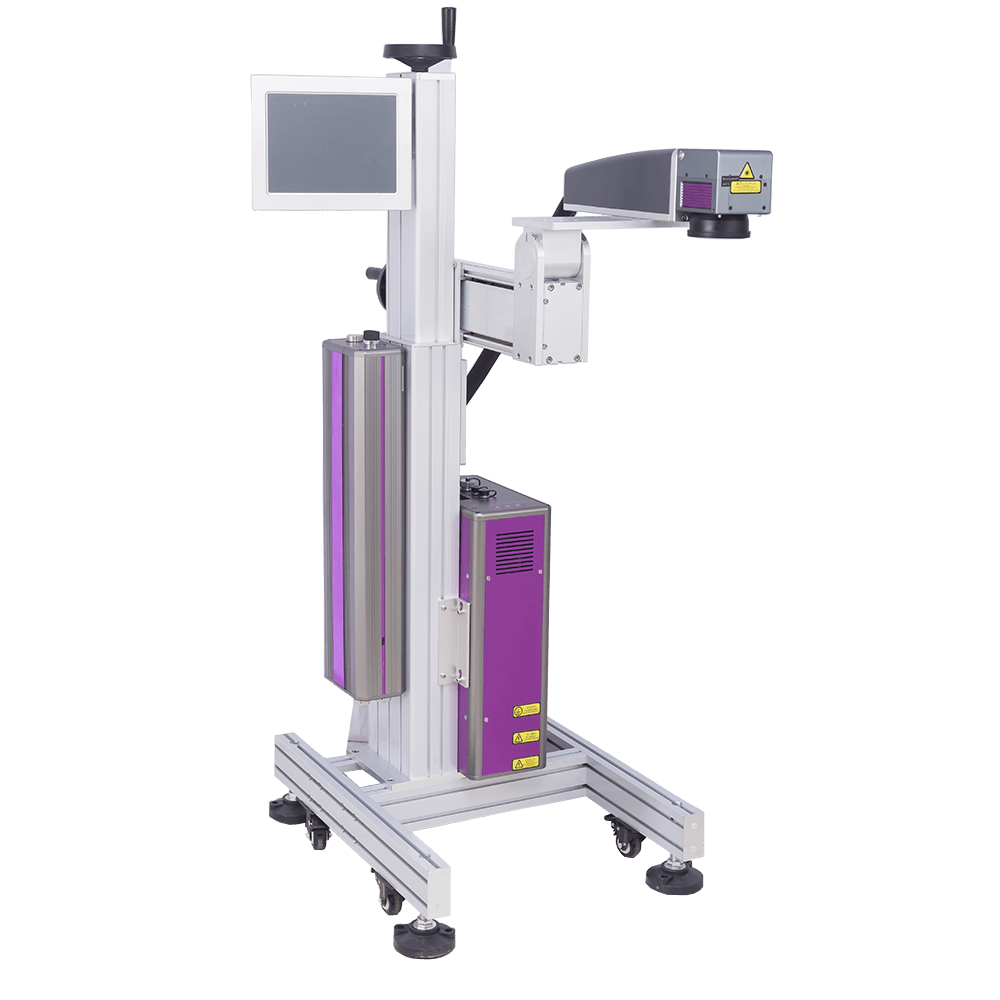 THF fiber fly laser printer