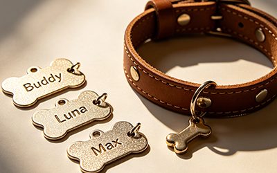 TINHO Fiber Laser Marking Machine: Engraving a permanent identity mark on your beloved pet