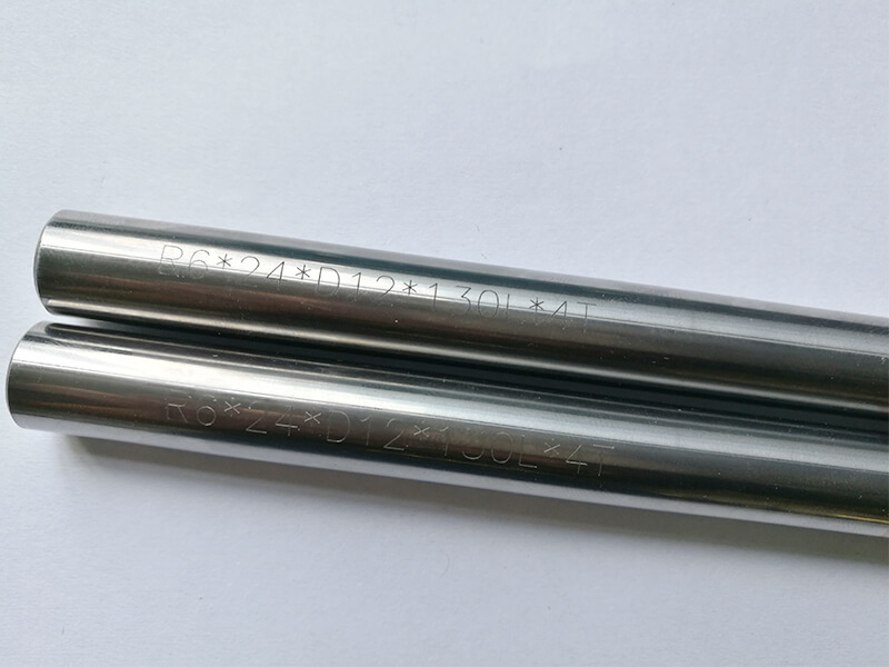 metal pipes laser engraving