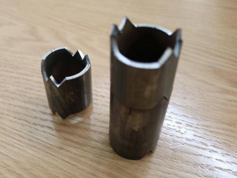 laser cutting steel parts with TINHO laser cutting machine